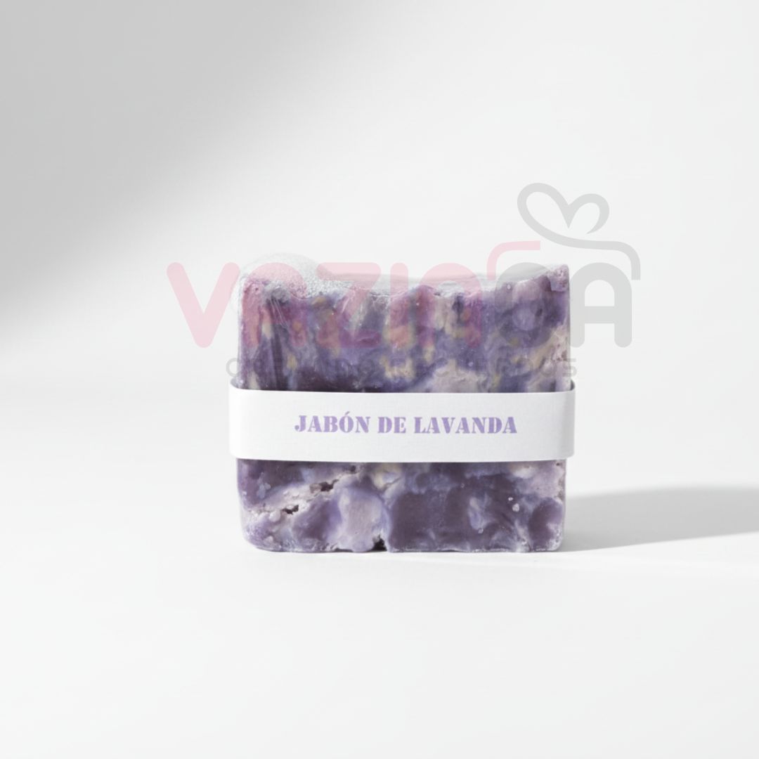 Jabón artesanal saponificado de lavanda - Image 3