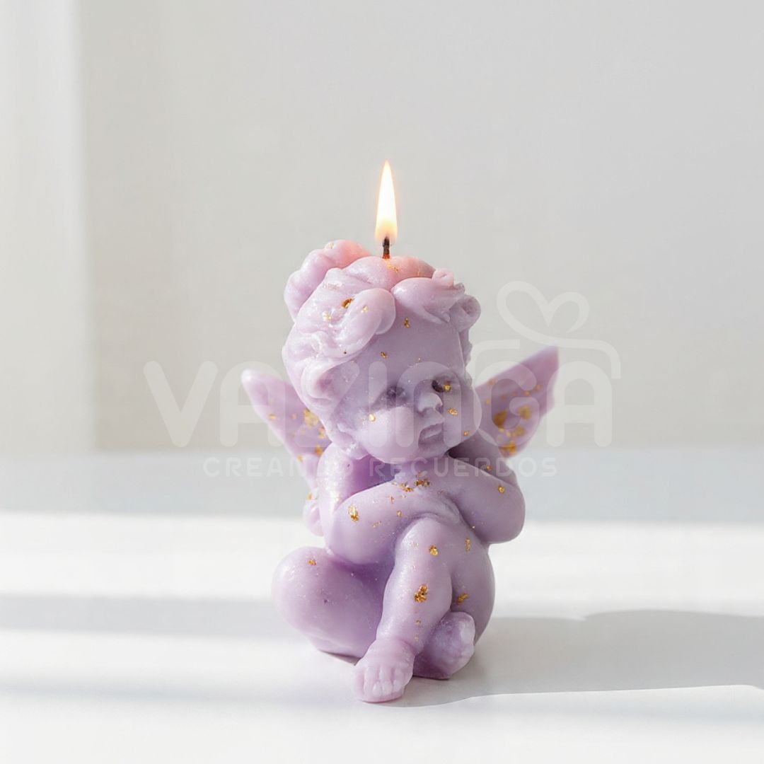 Vela angelito niña