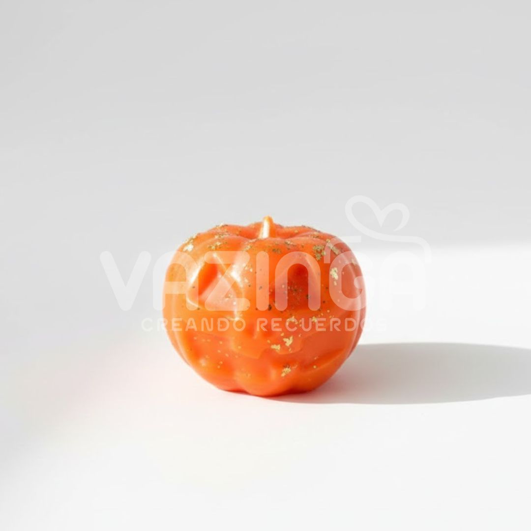 Vela calabaza Halloween - Image 3