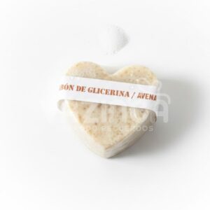 Jabón corazón de Avena
