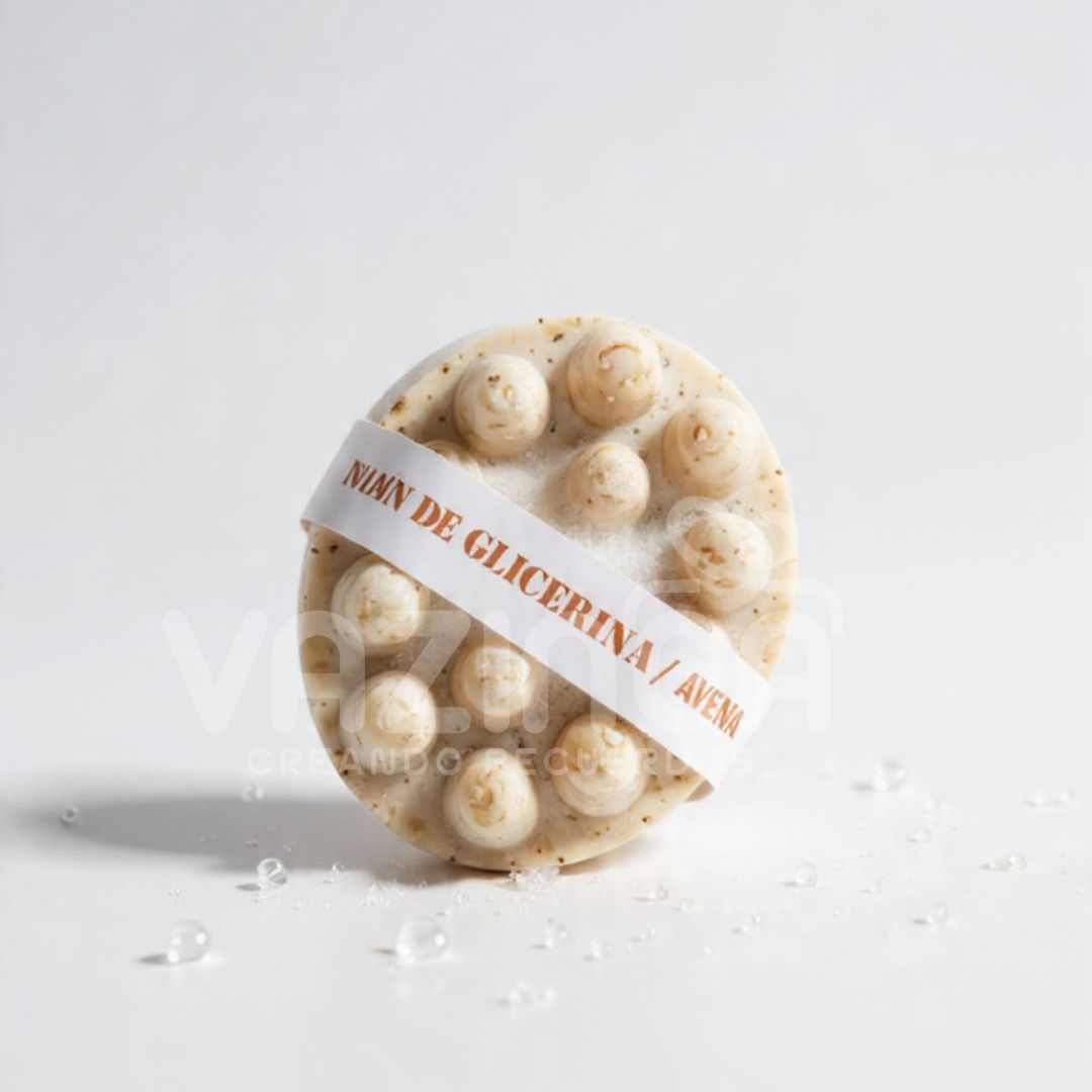 Jabón masajeador de Avena - Image 3