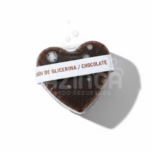 Jabón corazón de chocolate