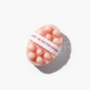 Jabón masajeador de Frutos rojos