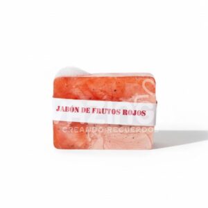 Jabón rose rectángular de Frutos rojos