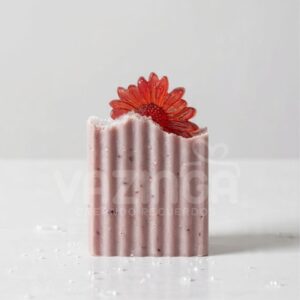 Jabón artesanal saponificado de Rosas