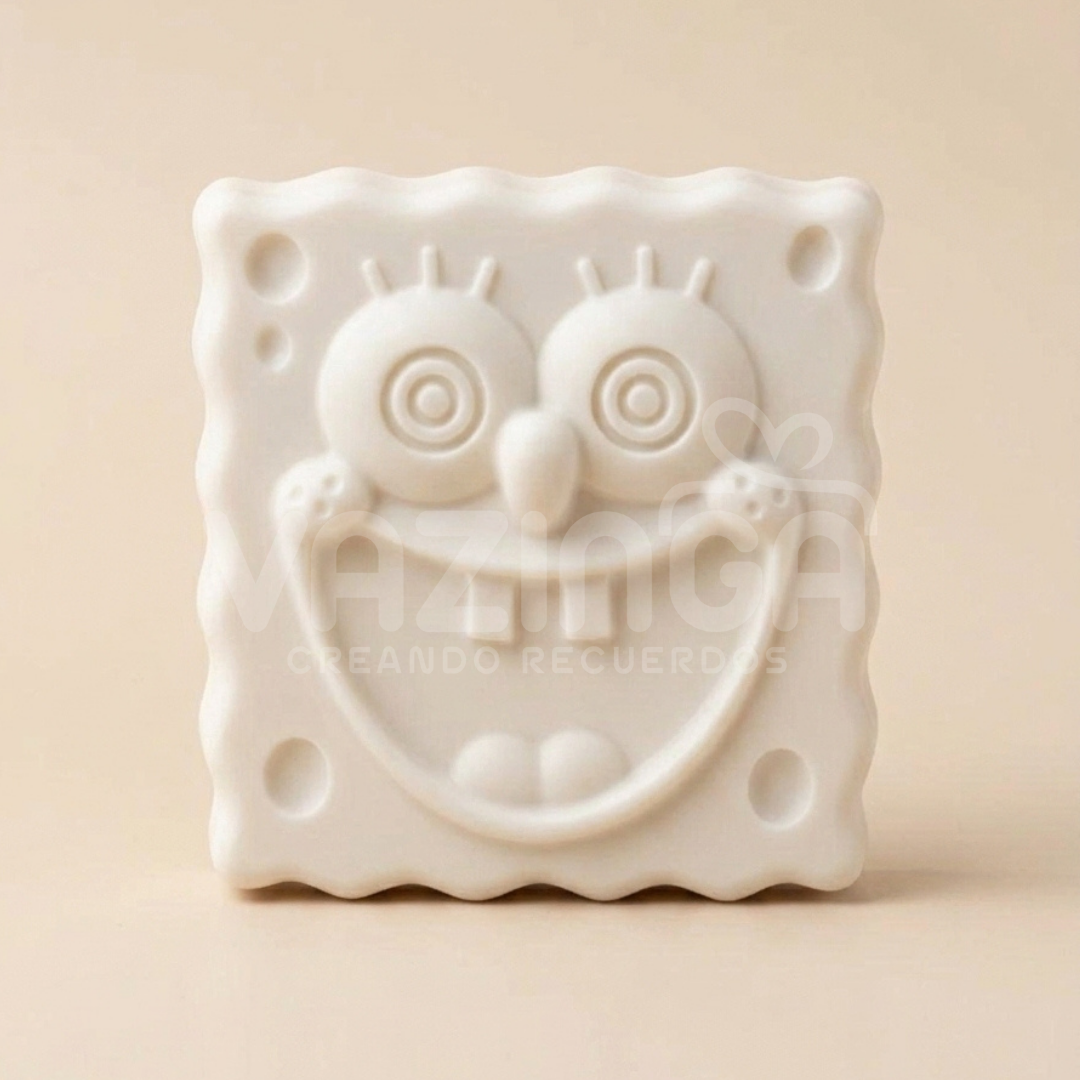 Jabón Bob Esponja de Arroz