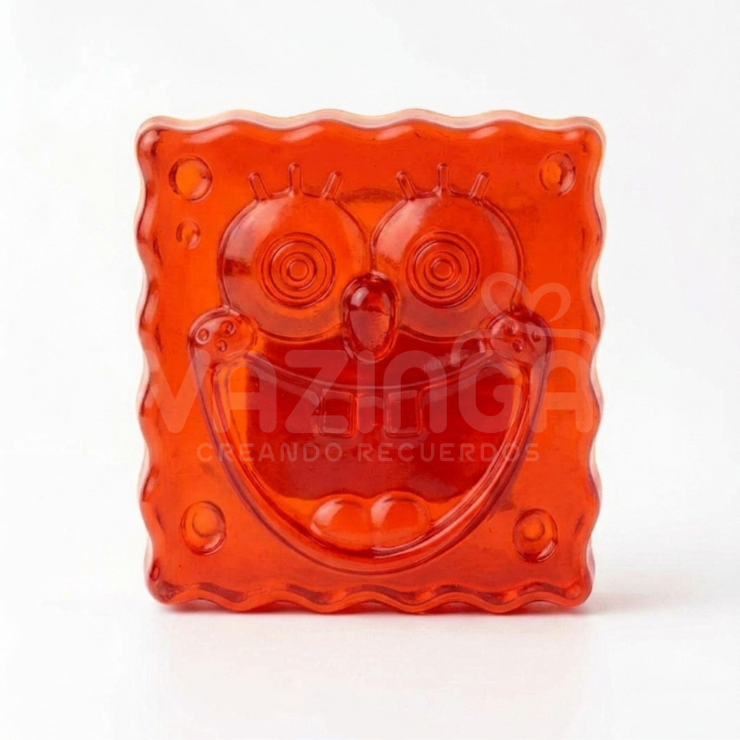Jabón Bob Esponja de Manzana y canela